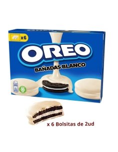 Galleta Oreo Bañada Chocolate Blanco 346gr 1 Estuche