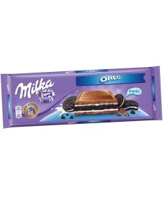Maxi Tableta Chocolate Milka Oreo 300Gr 1ud