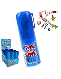 Caramelo Two To One Tropical con juguete 25gr 12uds