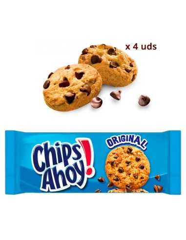 Galletas Chips Ahoy cookies 40gr 20 Bolsitas