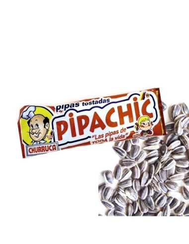 Pipachic Junior Pipas tostadas 30Gr 25 Bolsitas Churruca