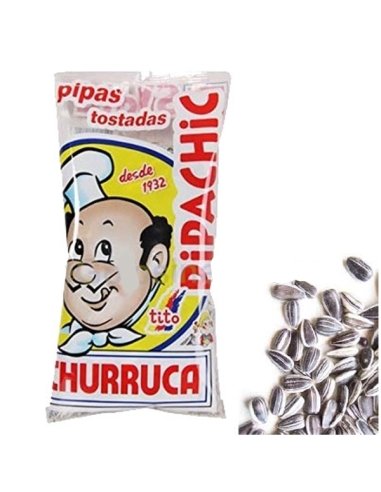 Pipachic Ejecutive Pipas Tostadas 140Gr 10 Bolsitas Churruca
