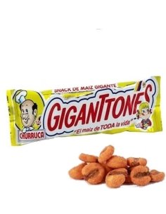 Gigantones Ejecutive Maiz Frito Grande 80Gr 10 Bolsitas Churruca