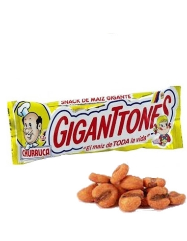 Gigantones Ejecutive Maiz Frito Grande 80Gr 10 Bolsitas Churruca