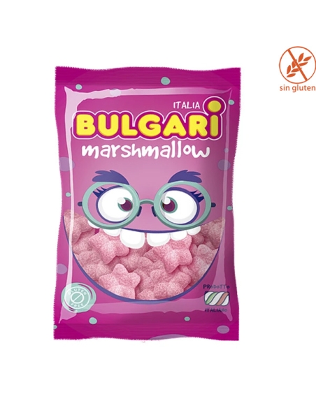 Nubes Chuches Estrellas color Rosa 100uds Bulgari Golosinas