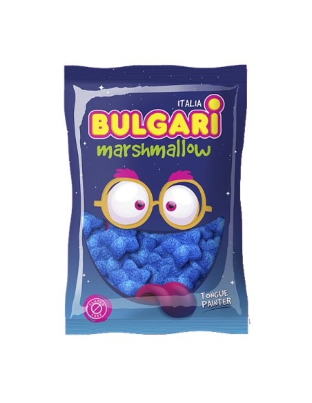 Nubes Estrellas Azul intenso Pintalenguas 100uds Bulgari