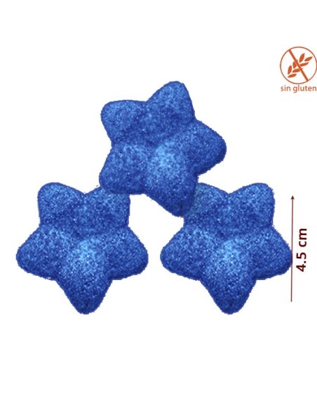 Nubes Chuches Estrellas Azul intenso Pintalenguas 100uds Bulgari