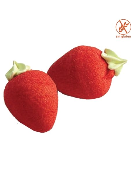 Nubes Fresones con Moña de fresa 60uds Bulgari en Tarro