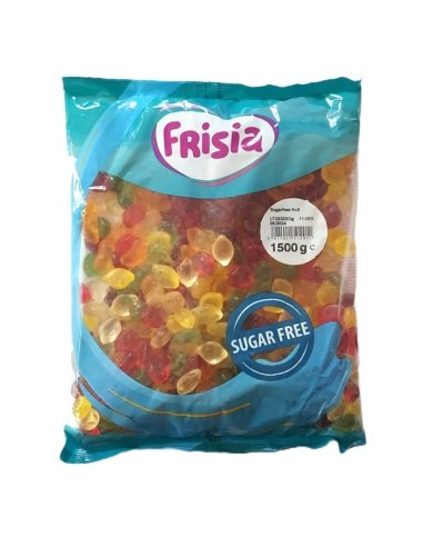 Chuches Goma fruta surtida sin azúcar 1Kg Frisia