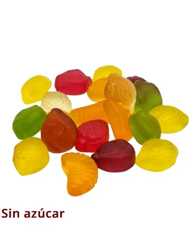 Chuches Goma fruta surtida sin azúcar 1Kg Frisia