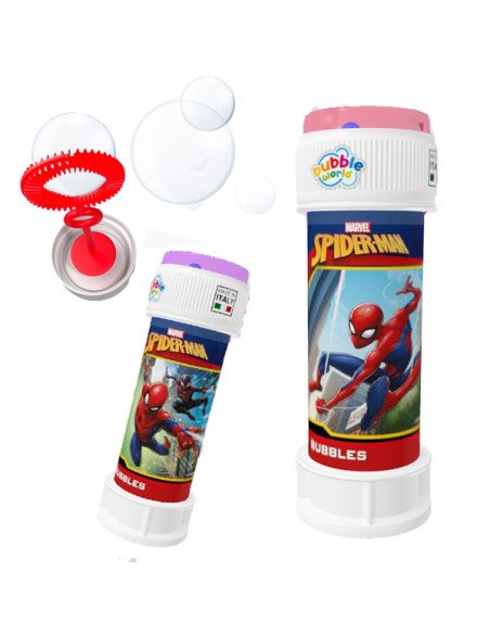 Pomperos para Pompas de Jabón Spiderman 36uds