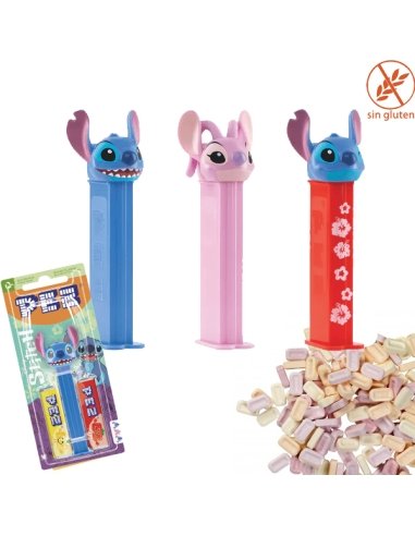 Dispensadores caramelos Pez Stitch 12uds