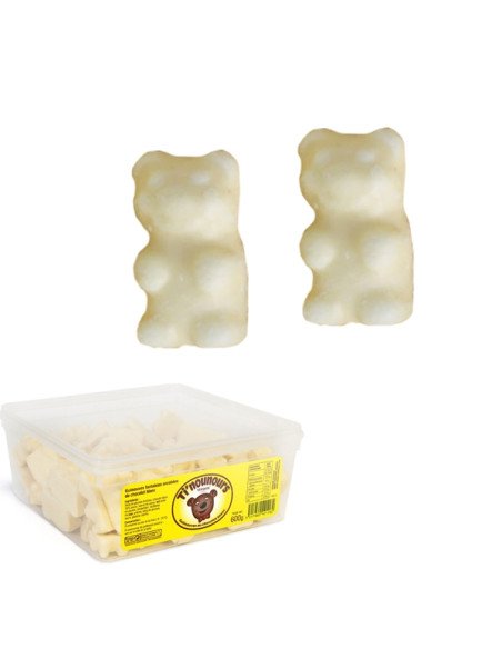 Chocofoam Osos de chocolate blanco y nube 1Kg Agruconf