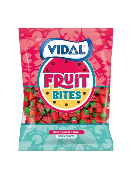 Regaliz Chuches Fresa Fruit Bites 250uds Vidal Golosinas