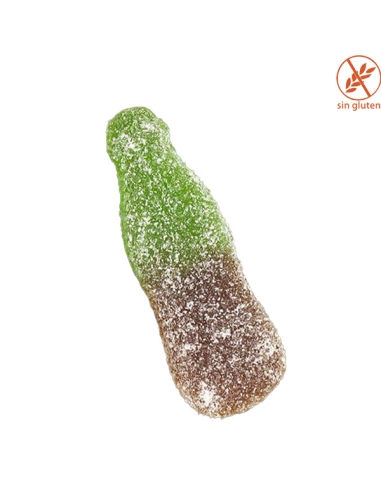 Chuches goma Cola Verde 1Kg (143uds aprox) Vidal Golosinas