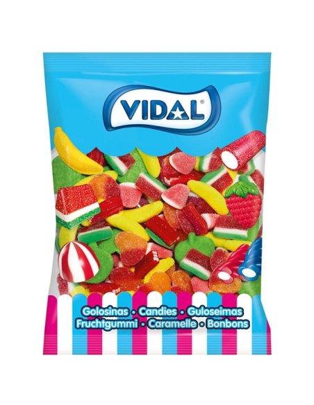 Chuches surtidas Happy Mix Azúcar 1Kg (150uds) Vidal Golosinas