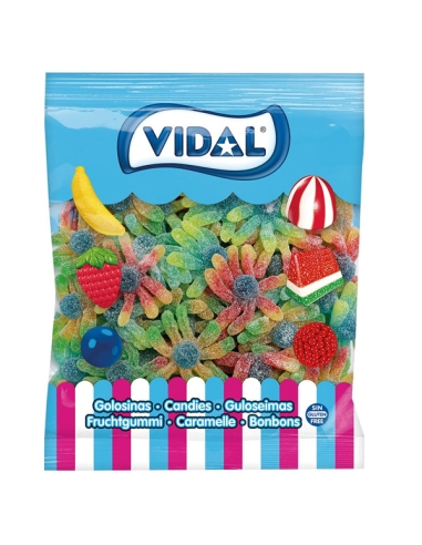 Chuches goma Pulpos Pica 1Kg (67uds) Vidal Golosinas