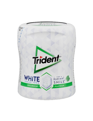 Bote Chicles Trident White 50 chicles 6 Botes