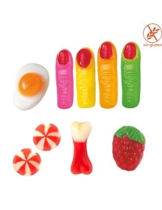 Chuches surtidas Fantasía Mix Brillo 1Kg (150uds) Vidal Golosinas