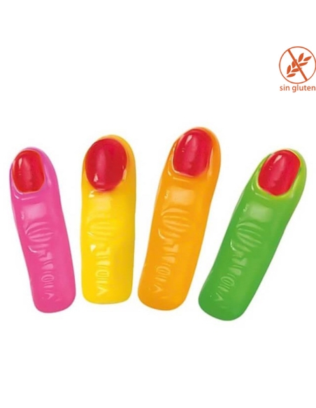 Chuches goma Dedos Brillo 1Kg (165uds) Vidal Golosinas