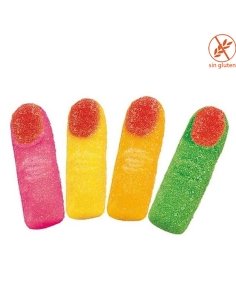 Chuches ácidas Dedos Pica 1Kg (165uds) Vidal Golosinas