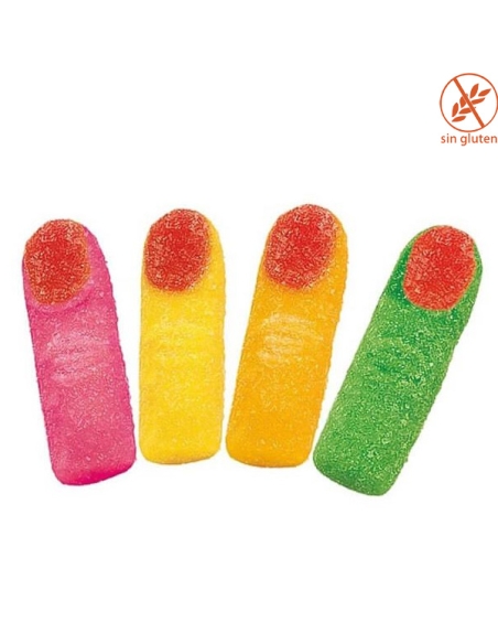Chuches ácidas Dedos Pica 1Kg (165uds) Vidal Golosinas