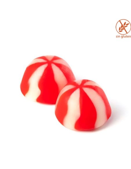 Chuches Besos Twist Fresa y Nata 250uds Vidal Golosinas