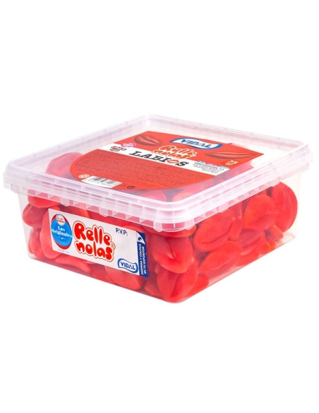 Chuches Rellenolas Labios Rellenos 75uds Vidal Golosinas