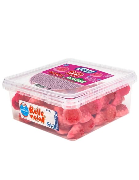 Chuches Rellenolas Fresas del Bosque Rellenas 75uds Vidal Golosinas