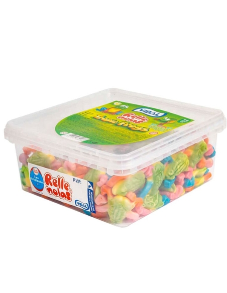 Chuches Rellenolas Ranas Rellenas Brillo 75uds Vidal Golosinas