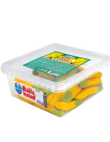 Chuches Rellenolas Maxi Banana Rellena 45uds de Vidal Golosinas
