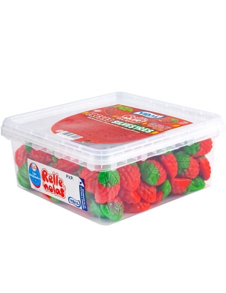 Chuches Rellenolas Fresas Silvestres Rellenas 75uds Vidal Golosinas