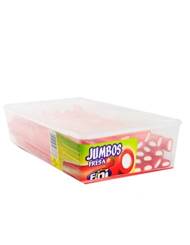 Regaliz Chuches Jumbos Fresa Brillo 30uds Fini Golosinas