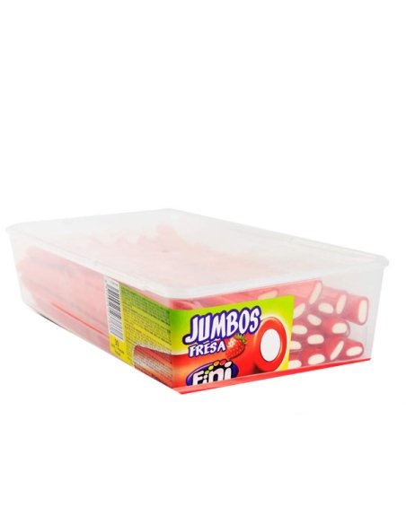 Regaliz Chuches Jumbos Fresa Brillo 30uds Fini Golosinas
