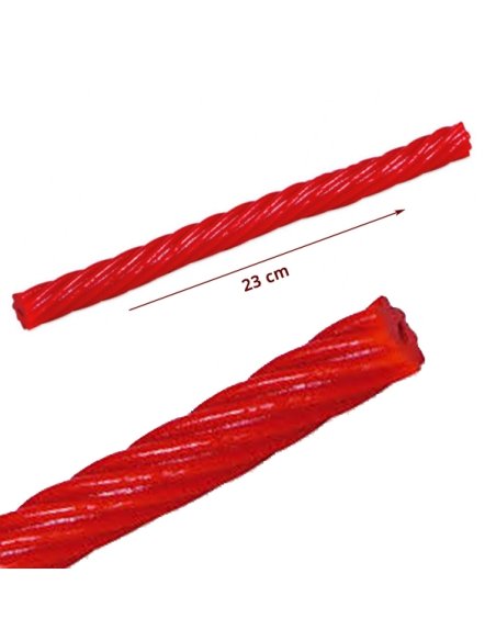 Regaliz Chuches Jumbos Torcidas sabor fresa 30uds Fini Golosinas