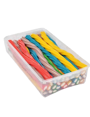 Regaliz Chuches Jumbos Torcida colores Brillo...