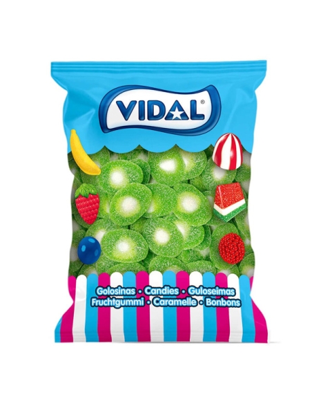 Chuches Rodajas Kiwi pica 250uds (1,5Kg) Vidal Golosinas