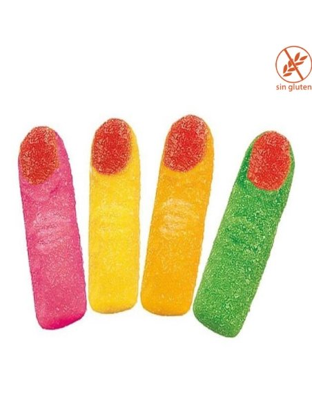 Chuches Dedos surtidos Pica 250uds (1,5Kgs) Vidal Golosinas