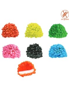 Moras surtidas ácidas Crujientes Asteroides Surtido 1Kg Burmar Golosinas