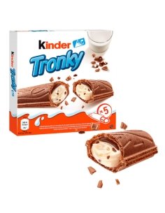 5 Kinder Tronky barrita galleta con cremoso 1 Paquete