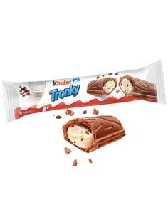 Kinder Tronky barrita galleta con cremoso 48uds