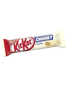 Chocolatina Chunky Kit Kat White chocolate blanco 40gr 24uds Nestlé