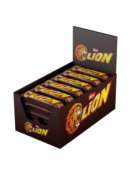 Chocolatina Barrita Lion Chocolate Leche 42gr 24uds Nestlé