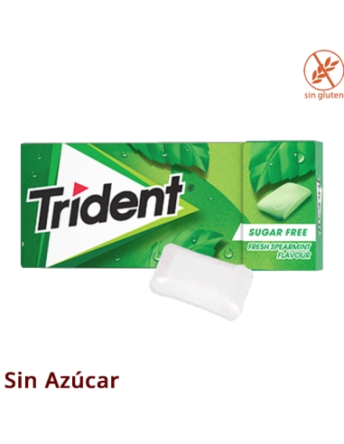Chicles Trident Gragea sabor Hierbabuena 24 paquetes