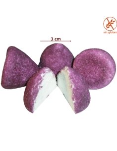 Nubes Merengue Mora y Nata lilas 150uds Chuches Golmasa