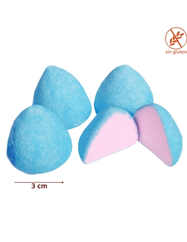 Nubes Merengue Cola y Nata azules 150uds Chuches Golmasa