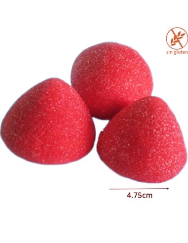 Nubes Merengue Fresonazo Fresa roja 150uds Chuches Golmasa