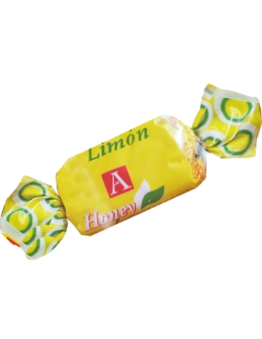 Caramelo Artesano sabor Miel y Limón t ipo taco 1Kg Agüera