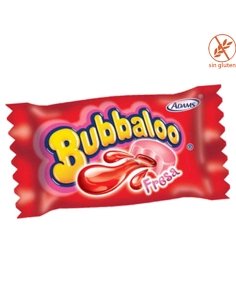 Chicles rellenos Bubbaloo sabor Fresa 60uds