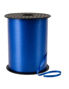 Bobina de Cinta plástico para regalos Azul Marino 5mm 500 Metros